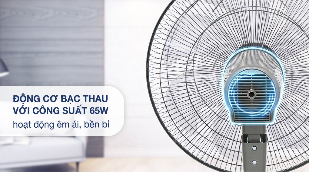 quạt đứng senko 7 cánh dr1608 65w