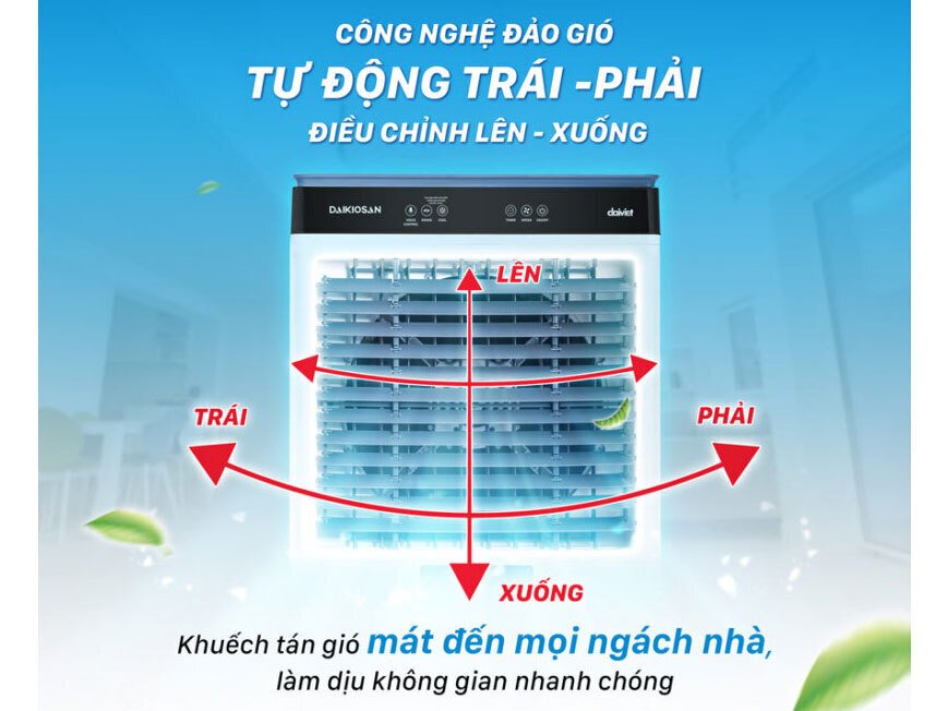 máy làm mát không khí daikiosan dm117