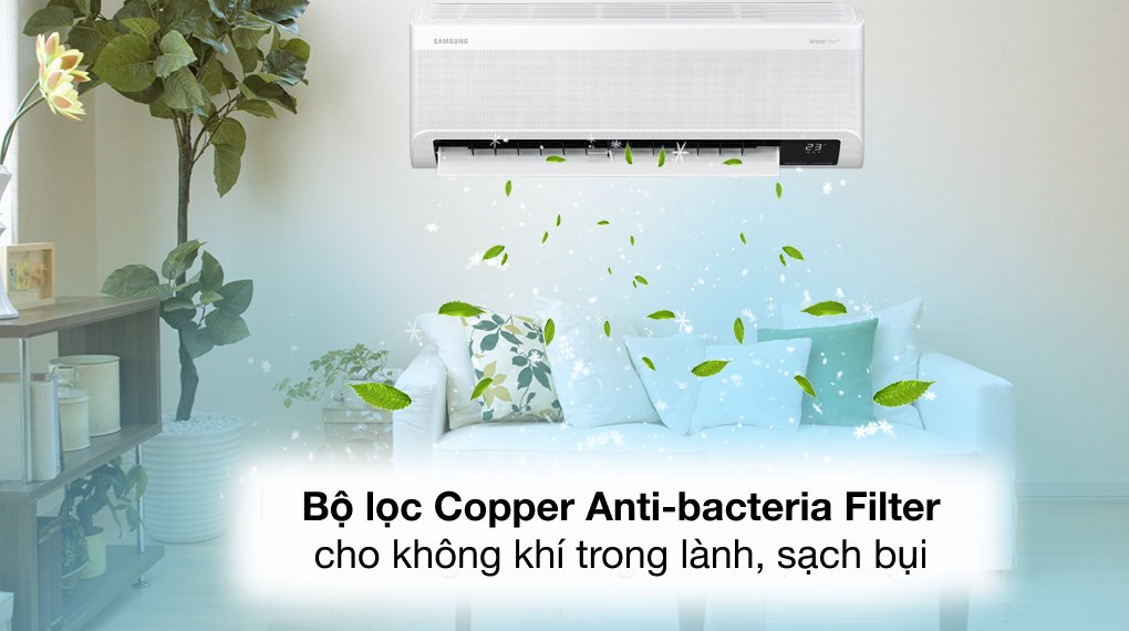 máy lạnh samsung wind-free inverter 1.5 hp ar13cyfaawknsv