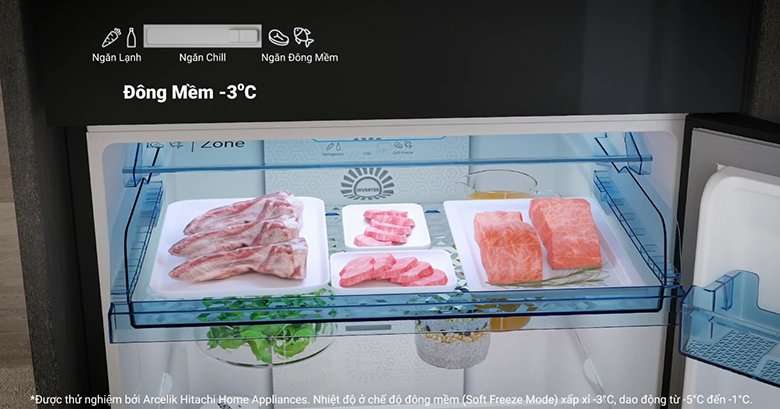 tủ lạnh hitachi inverter 374 lít hrtn6408sagmgvn