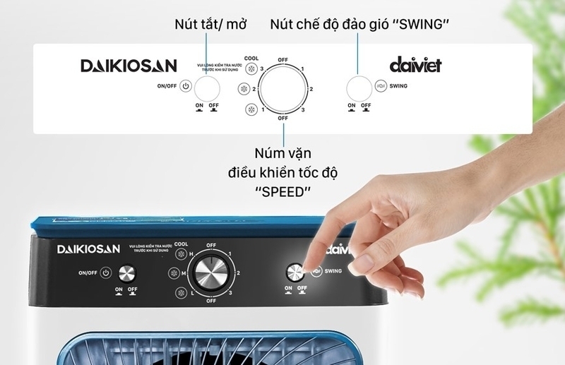 quạt điều hòa daikiosan dm110 81w