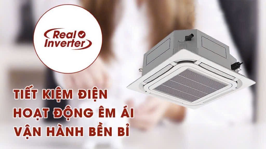 máy lạnh âm trần gree inverter gcc42s6i/gmc42s6i