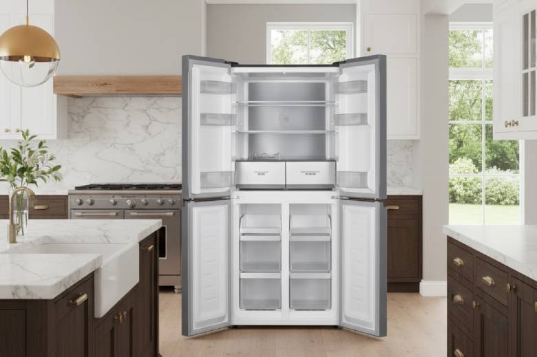 tủ lạnh sharp inverter 466 lít multi door sj-fxp560v-mg