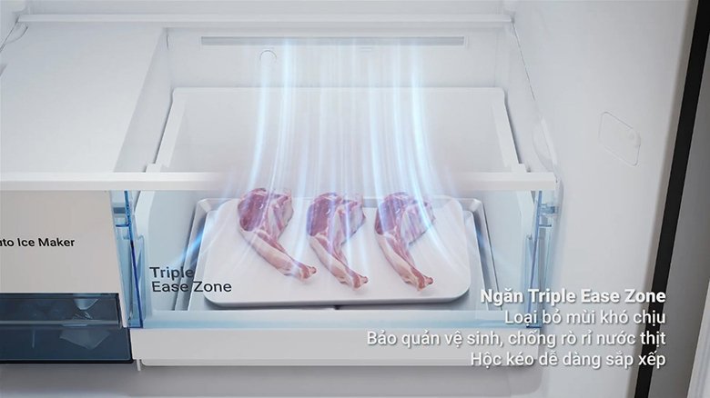 tủ lạnh hitachi inverter 374 lít hrtn6408sagbkvn