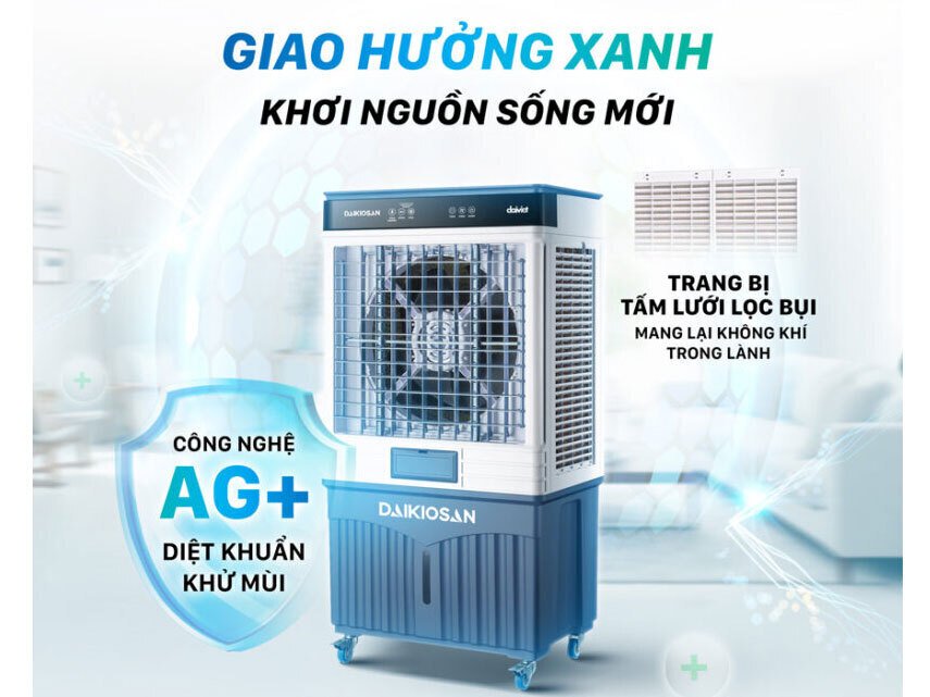 máy làm mát không khí daikiosan dm117