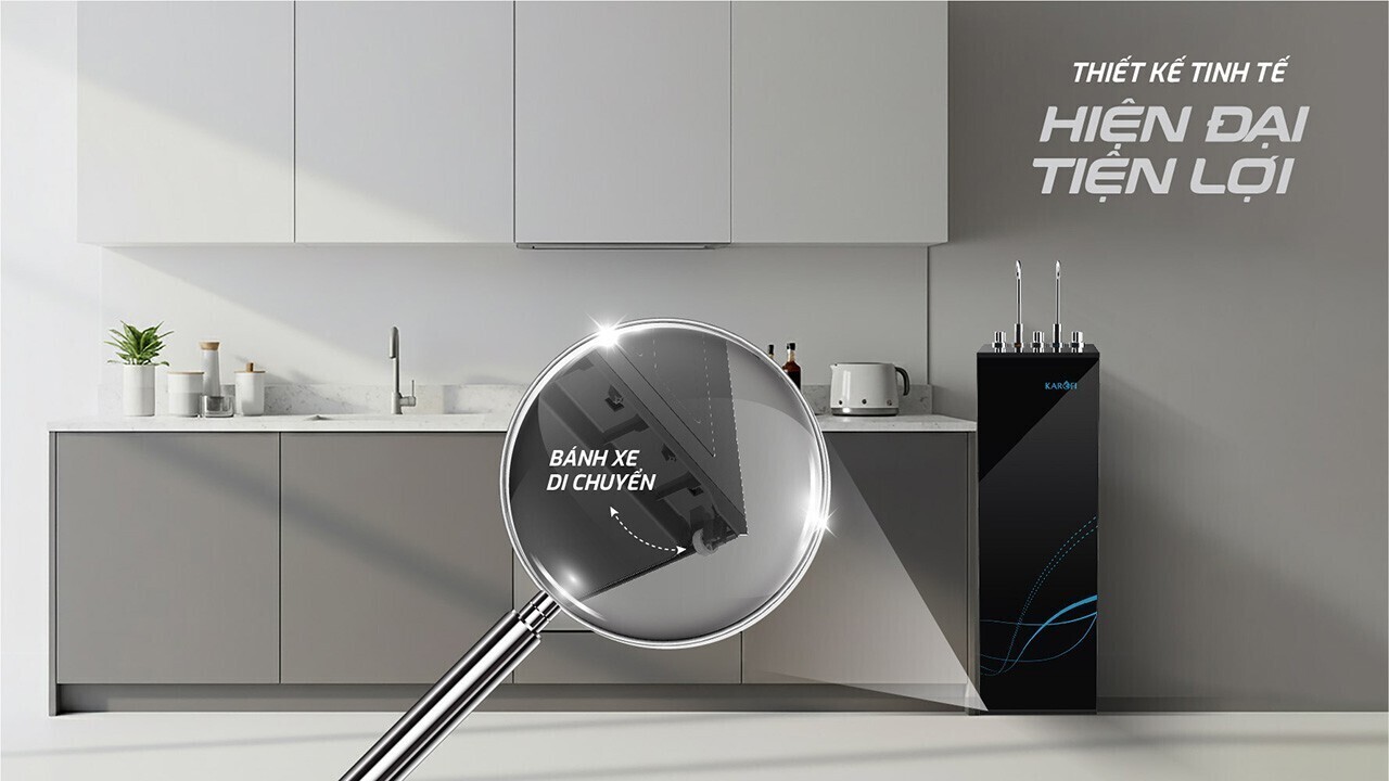 máy lọc nước nóng lạnh karofi kad-m55