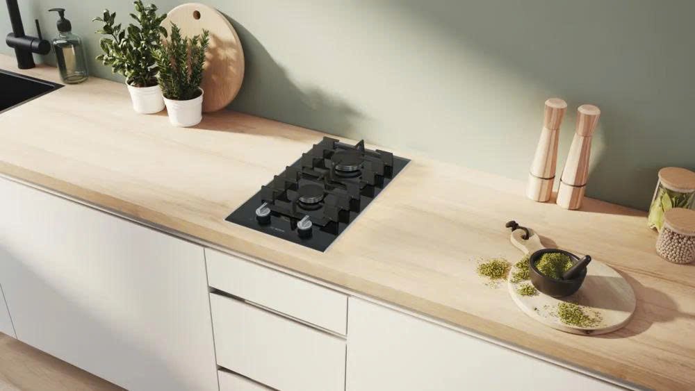 bếp gas domino bosch prb3a6i40 - 2 vùng nấu