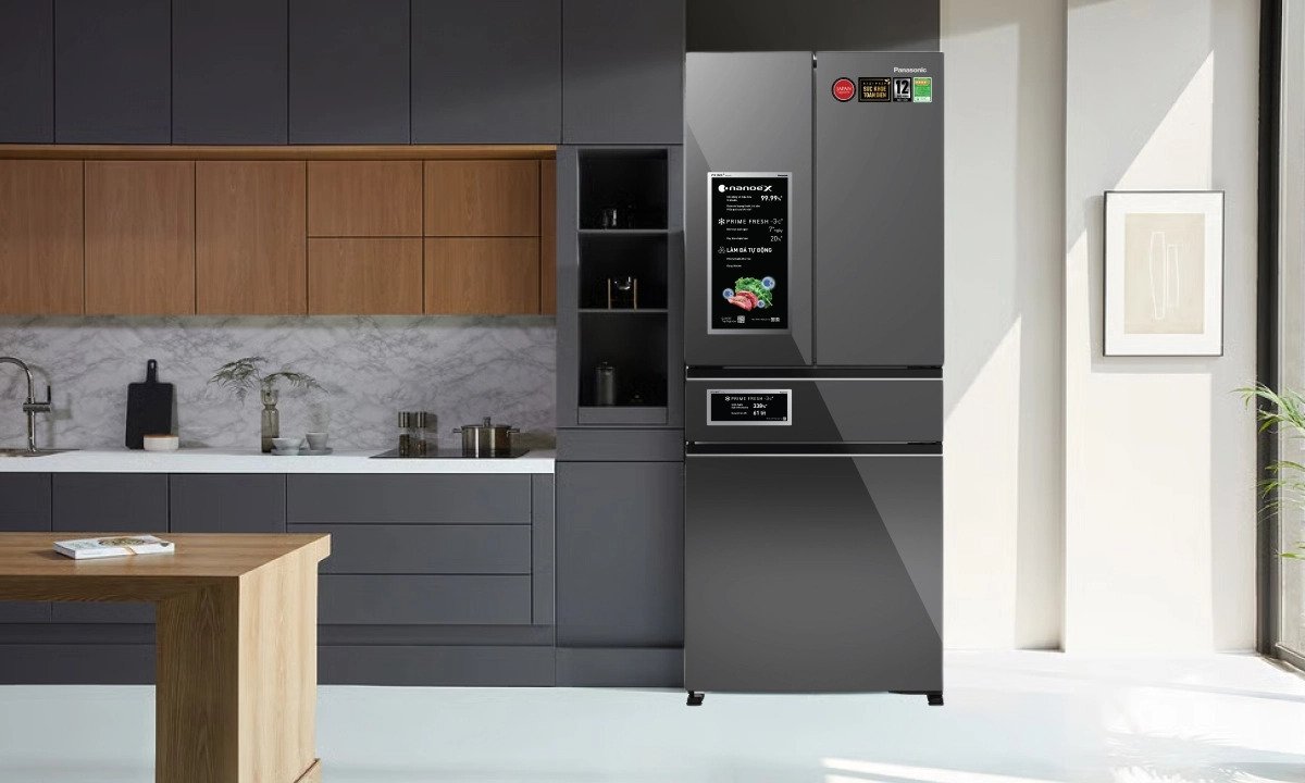 tủ lạnh panasonic inverter 545 lít multi door nr-yw590xjkv