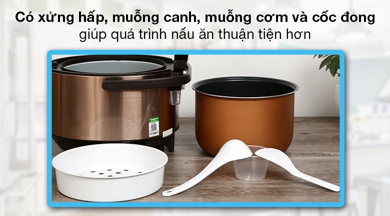nồi cơm điện tử kangaroo 1.8 lít kg18dr7