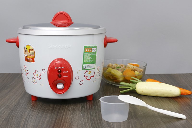 nồi cơm nắp rời sharp 2.2 lít ksh-d22v