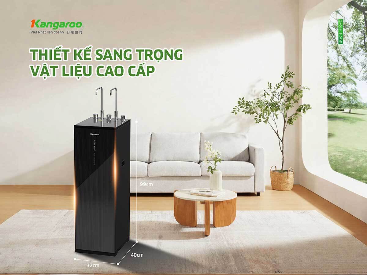 máy lọc nước kangaroo nóng lạnh 10 lõi kg10s16n3