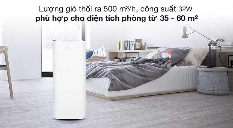 máy lọc không khí gree gcf500aena 32w
