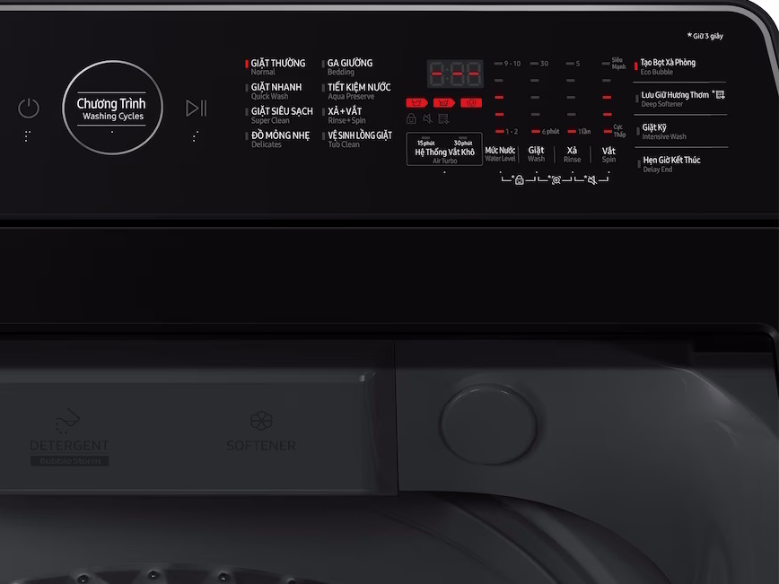 máy giặt samsung ecobubble inverter 12.5 kg wa40f12e4lsv