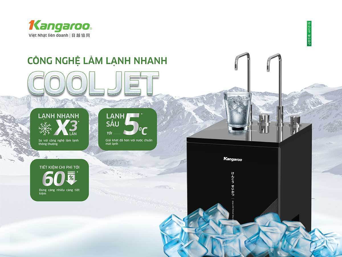 máy lọc nước kangaroo hydrogen nóng lạnh kg12s19h3