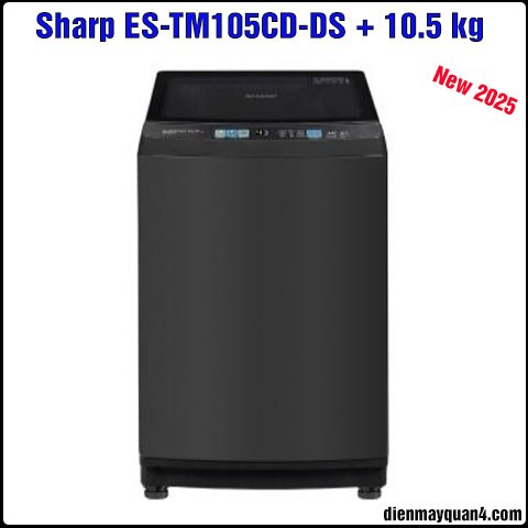 máy giặt sharp 10.5 kg es-tm105cd-ds