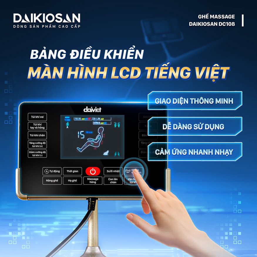 ghế massage daikiosan dc108