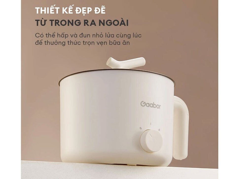 nồi điện đa năng gaabor gr-n15a - 1.5 lít