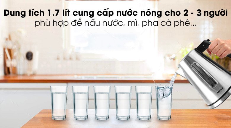 bình đun siêu tốc hafele 1.7 lít t-907b (535.43.731)