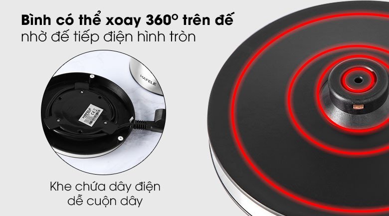 bình đun siêu tốc hafele 1.7 lít t-907b (535.43.731)