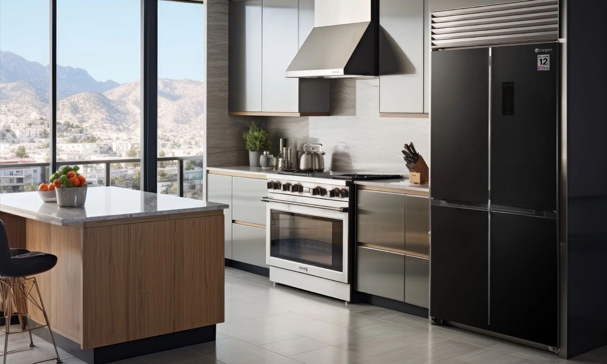 tủ lạnh casper inverter 432 lít rm-e432pbs