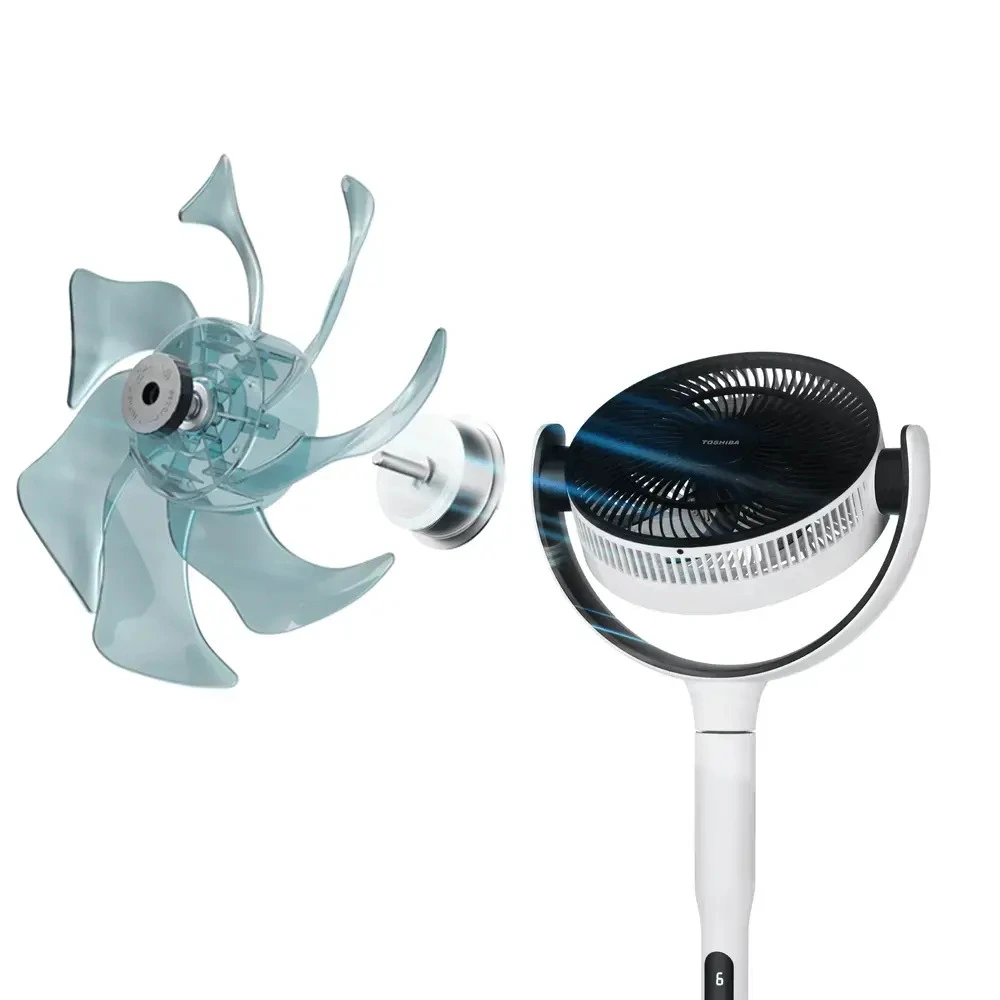 quạt cây tuần hoàn toshiba f-dsc40xvn(w)-có điều khiển