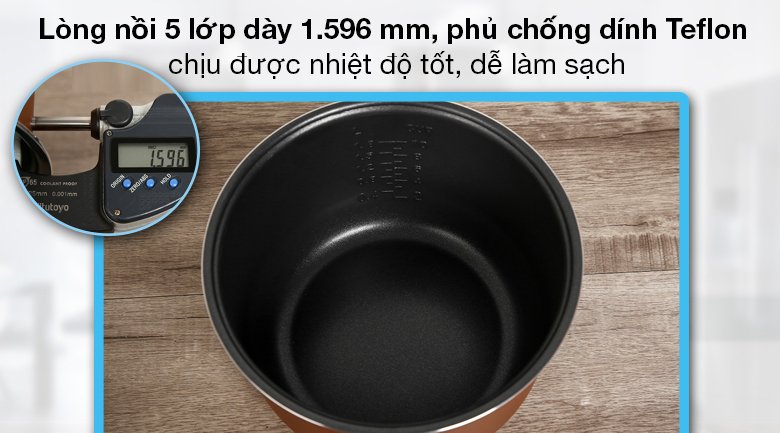 nồi cơm điện tử kangaroo 1.8 lít kg18dr7