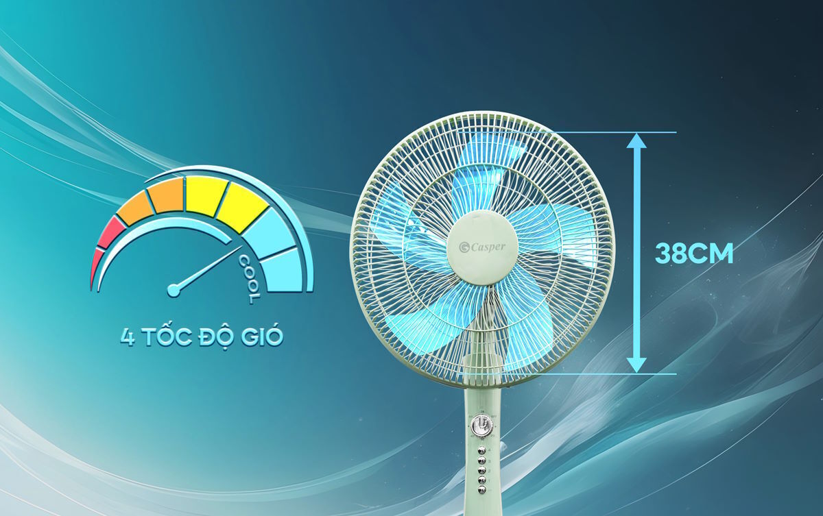 quạt đứng casper f-e16g1