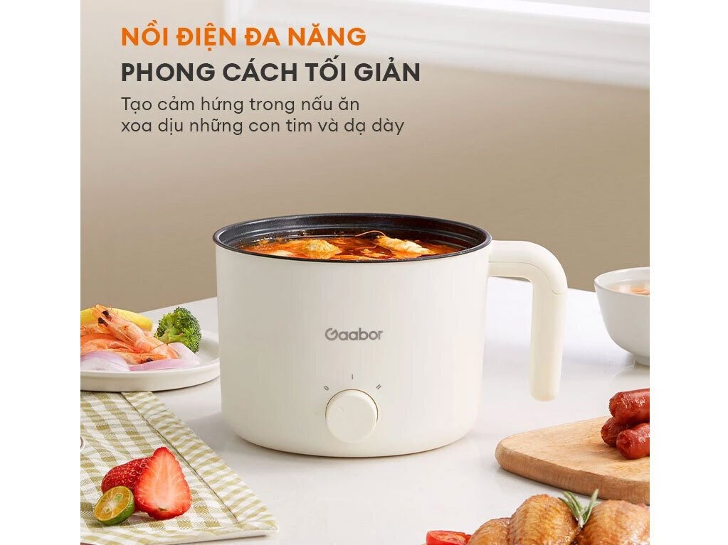 nồi điện đa năng gaabor gr-n15a - 1.5 lít