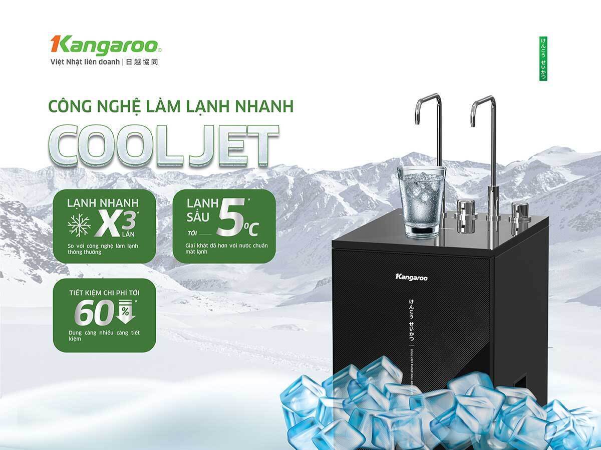 máy lọc nước kangaroo hydrogen nóng lạnh kg10s18h3