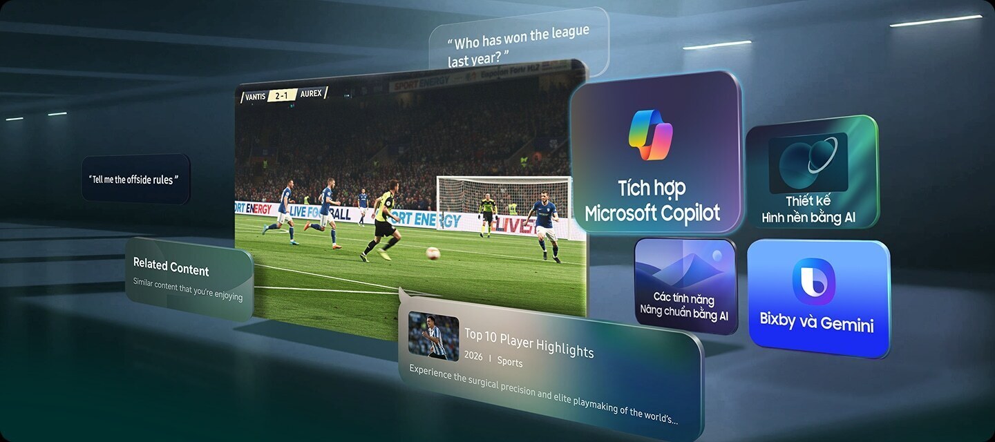 smart tivi crystal uhd samsung ai 4k 50 inch ua50u8500h
