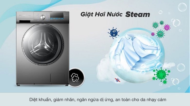 máy giặt sharp inverter 9kg es-fm90cb-dg