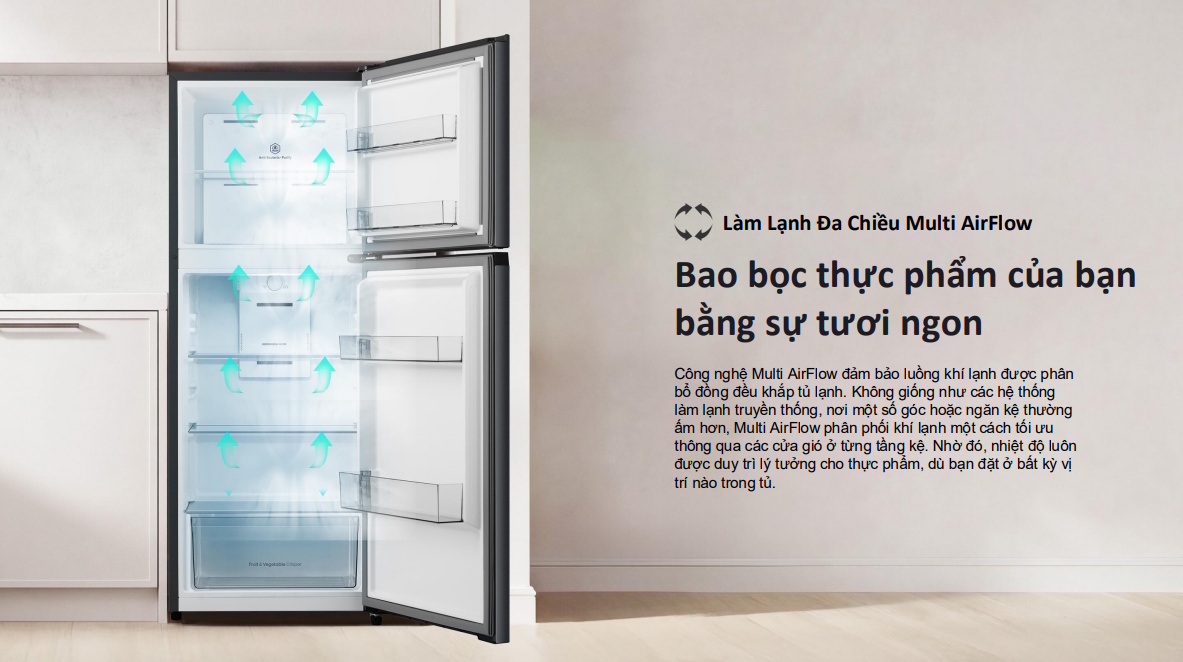tủ lạnh hisense inverter 205 lít rt201n3es