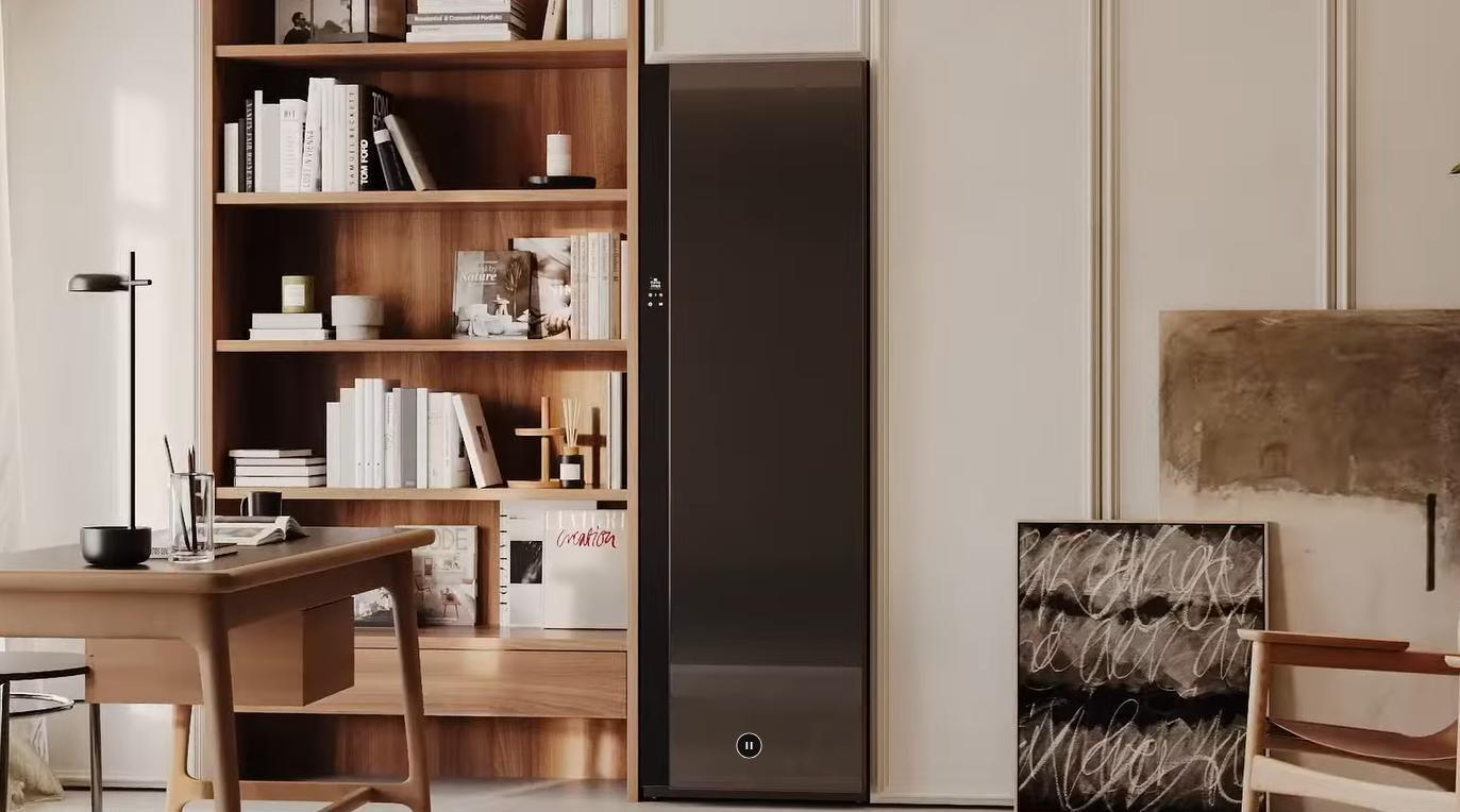 tủ chăm sóc quần áo lg styler 5 móc sc5gmr8gh