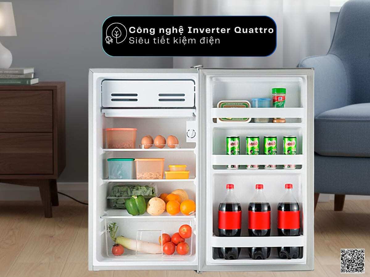 tủ lạnh midea mdrd142fga50vn 93 lít