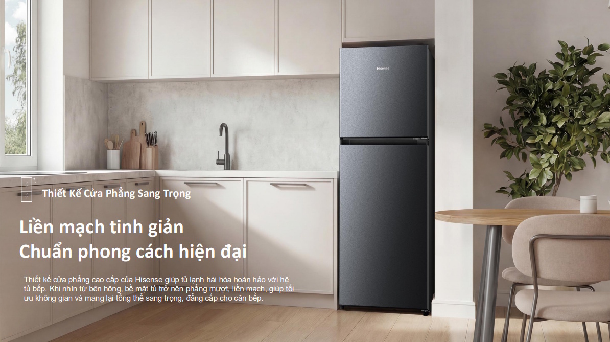 tủ lạnh hisense inverter 205 lít rt201n3es