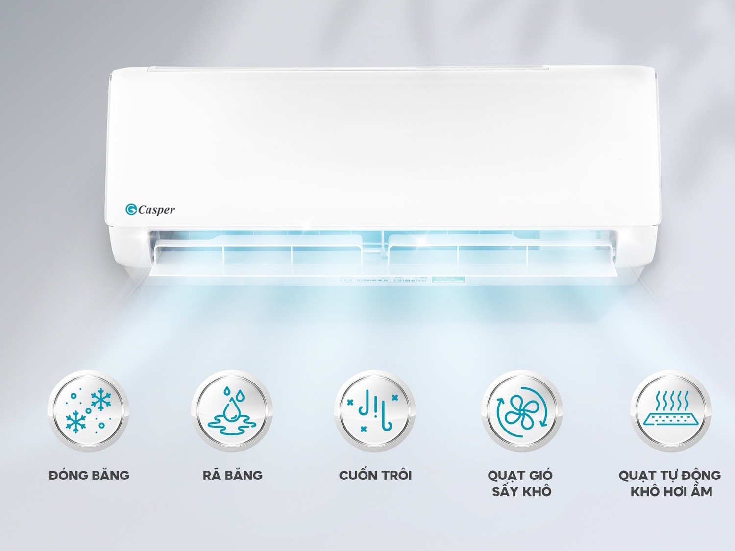 máy lạnh casper 24.000 btu 2.5hp sc-24fb36m