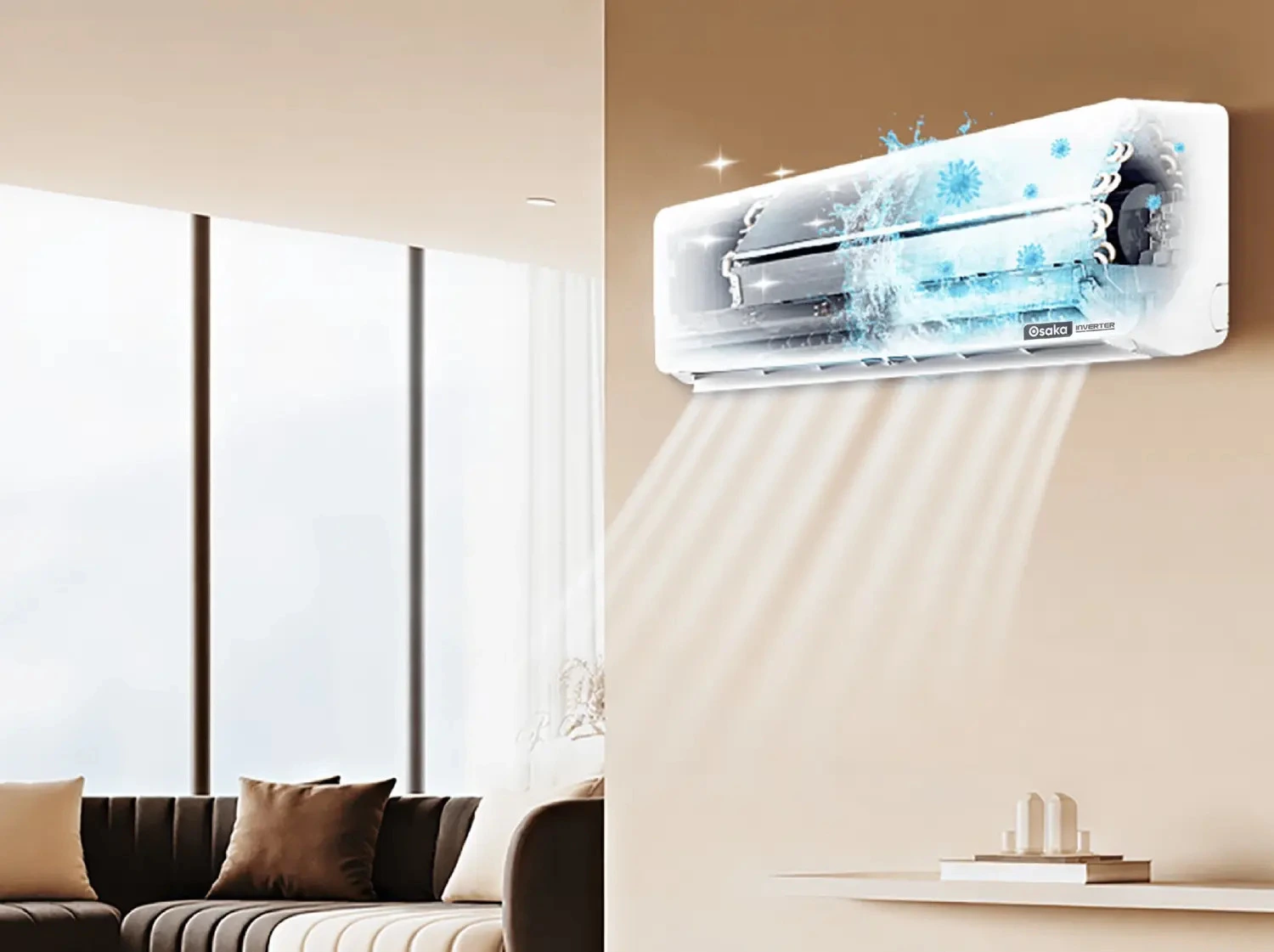 máy lạnh sumikura 18000btu inverter aps/apo-180 osaka