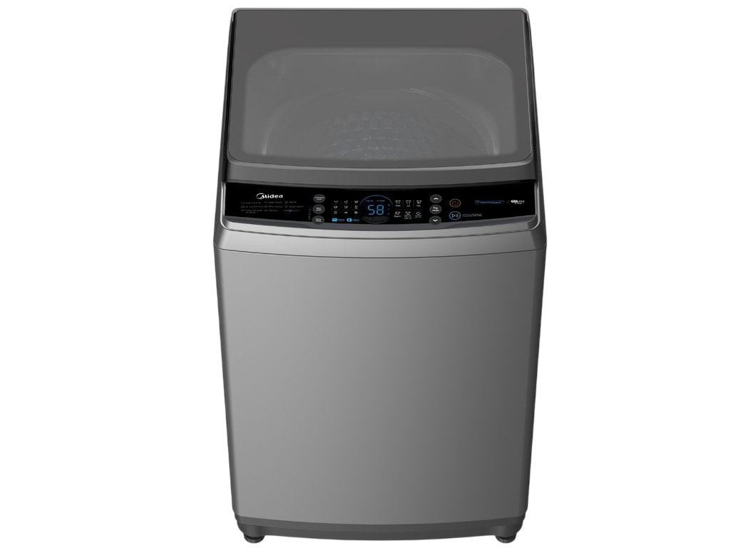 máy giặt cửa trên midea inverter 10.5kg ma200w105