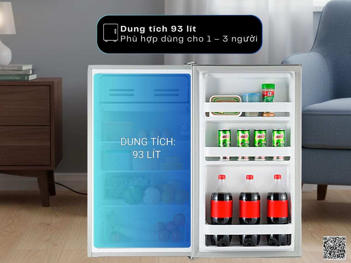 tủ lạnh midea mdrd142fga50vn 93 lít