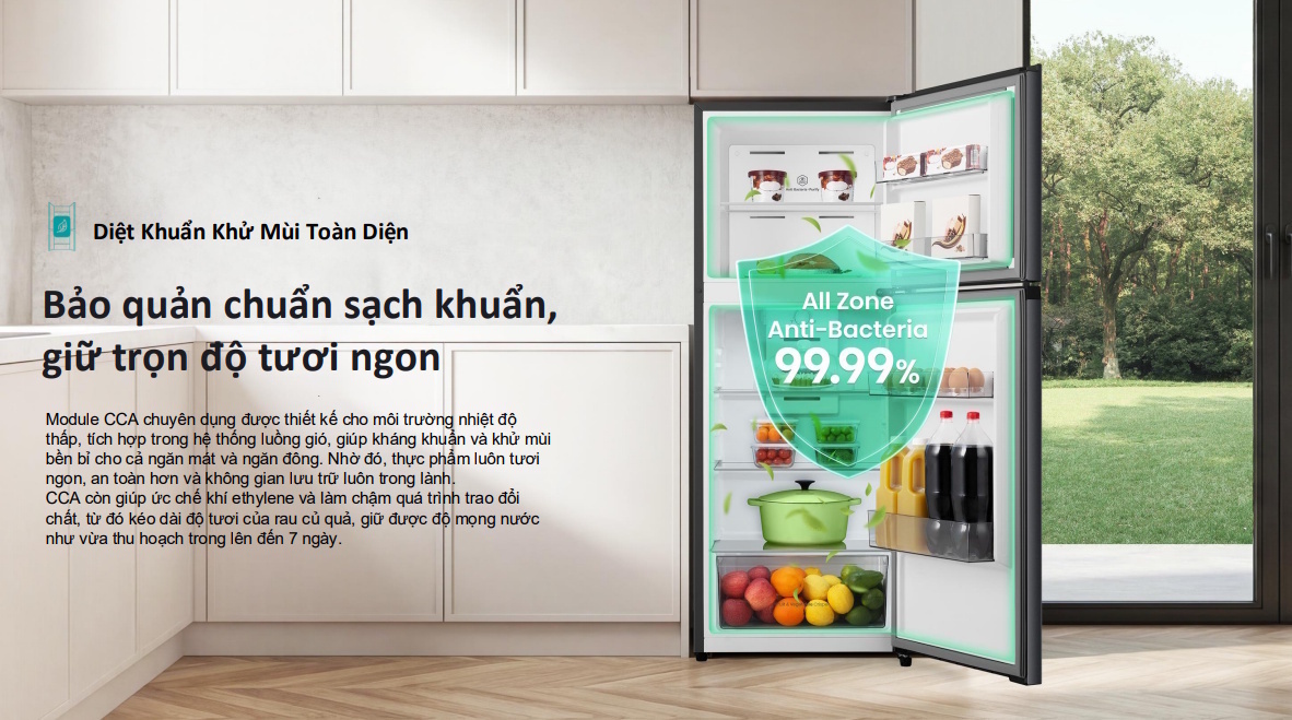 tủ lạnh hisense inverter 205 lít rt201n3es
