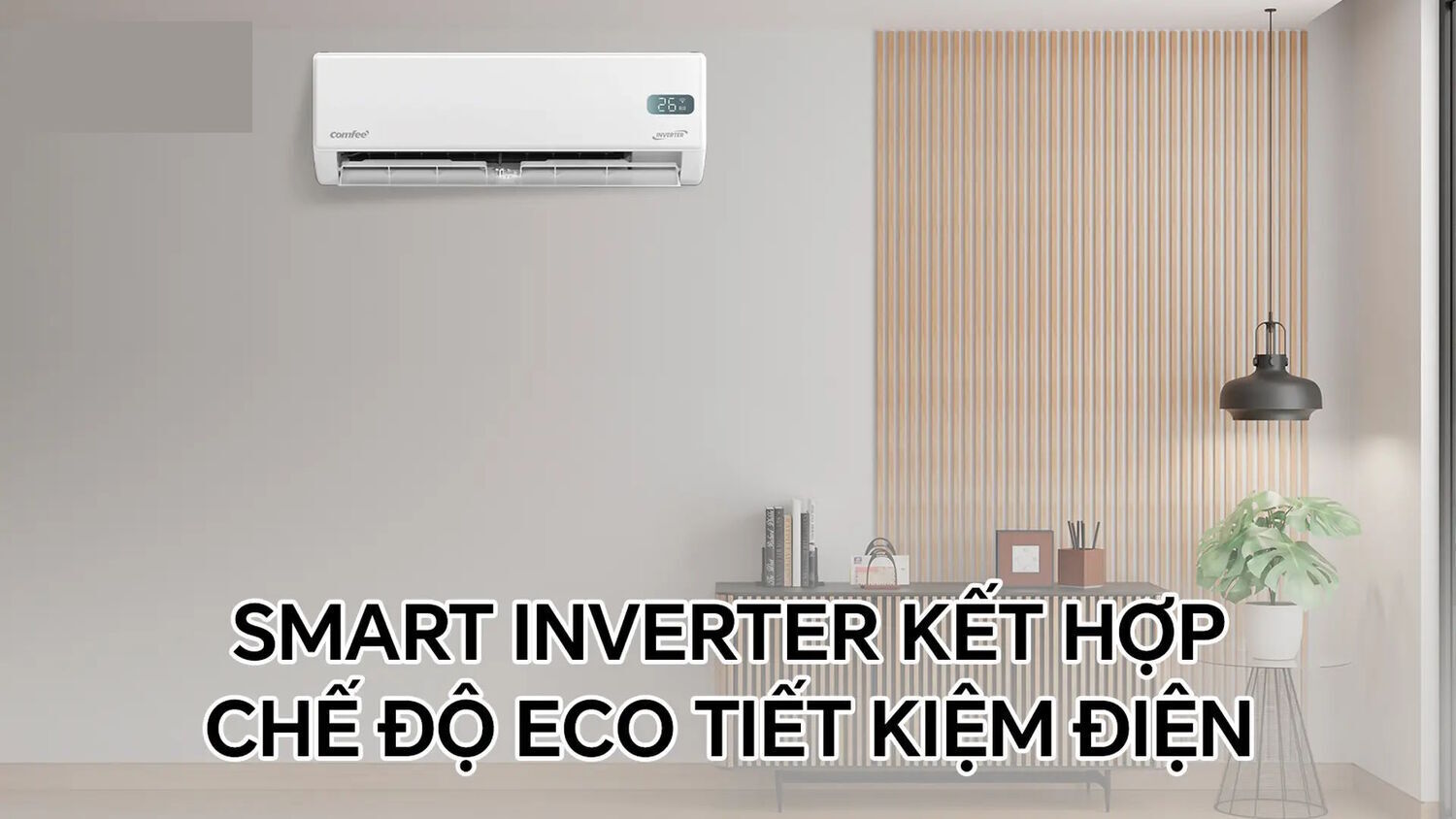 máy lạnh comfee inverter 3 hp cfs-28vgx
