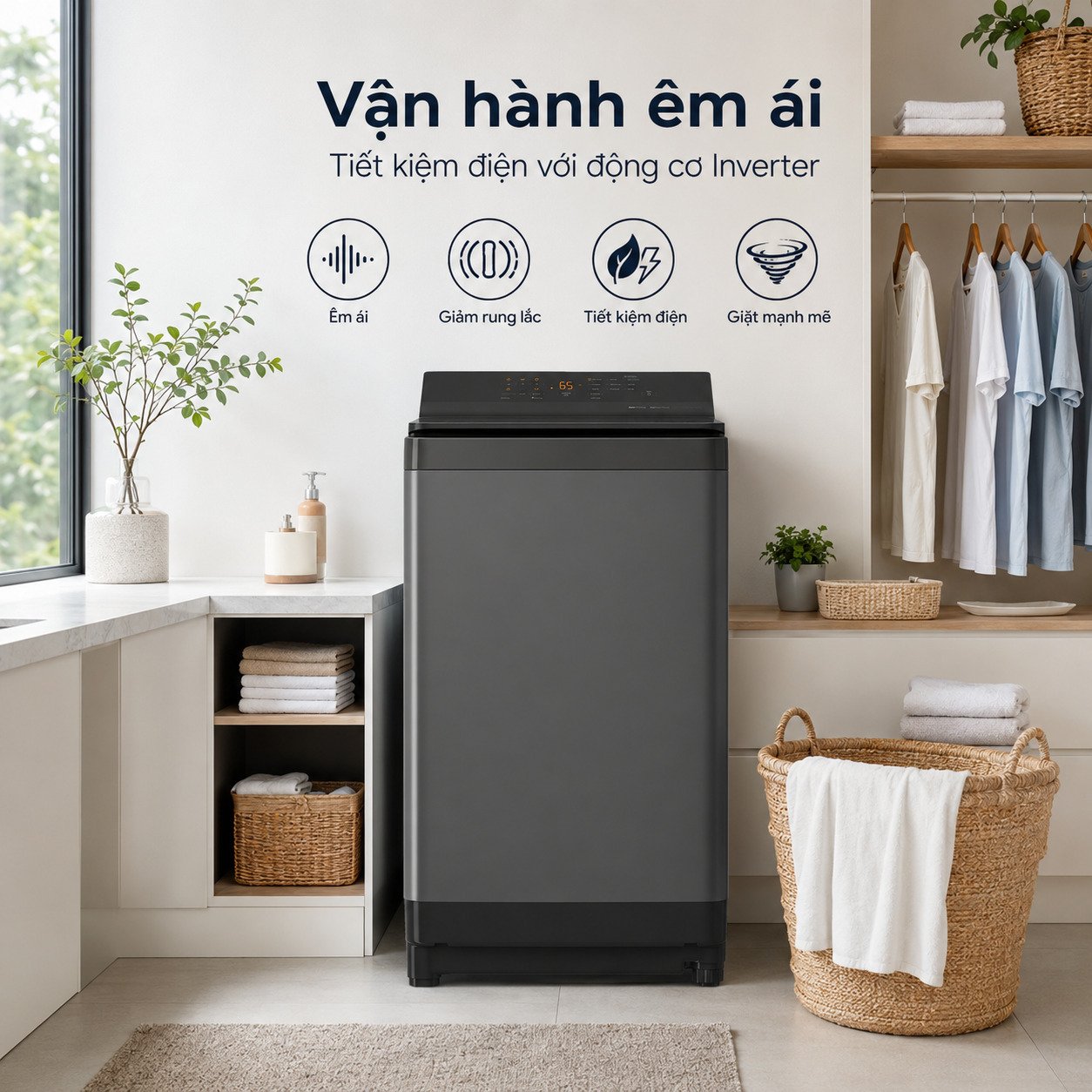 máy giặt panasonic inverter 10.5 kg na-fj105x1bv
