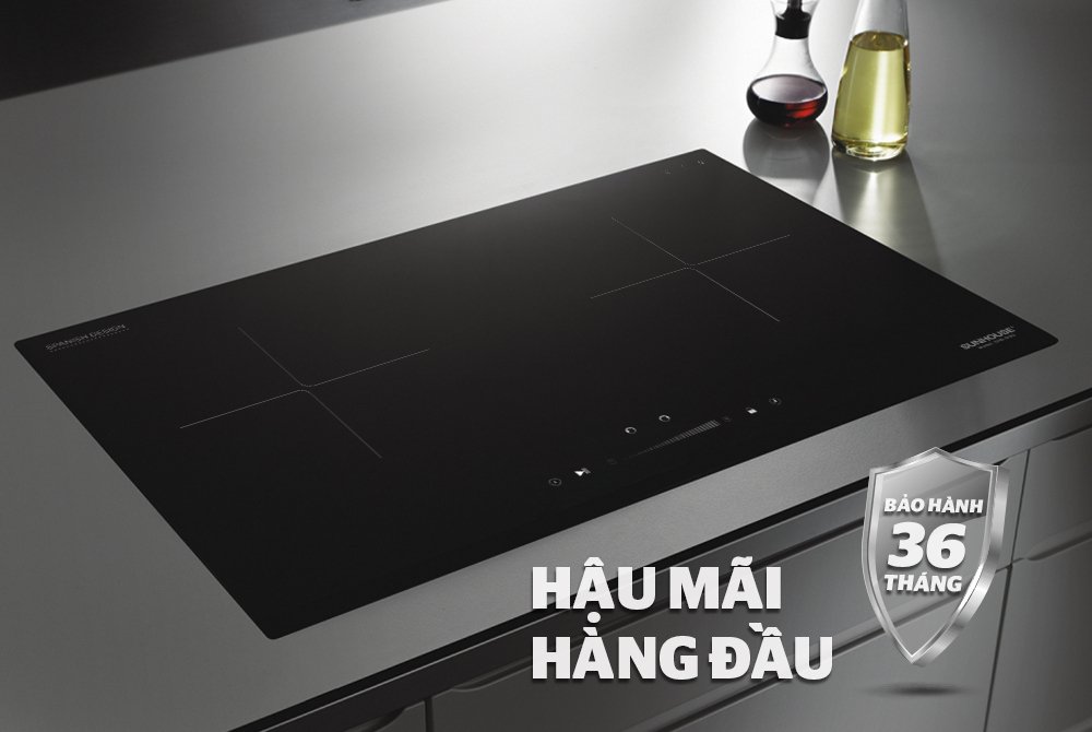 bếp đôi điện từ sunhouse shb-di02