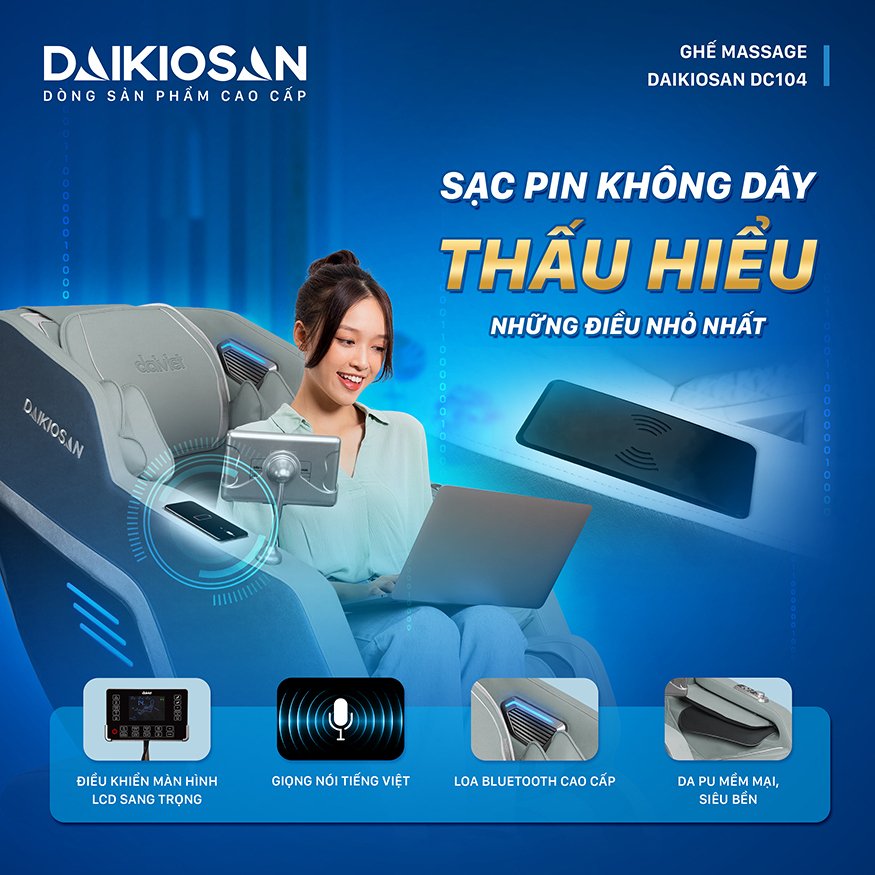 ghế massage daikiosan dc104