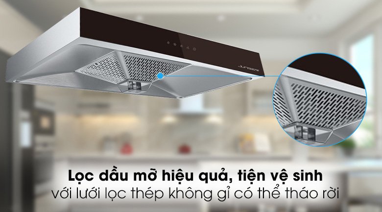 máy hút mùi âm tủ junger hrj-75