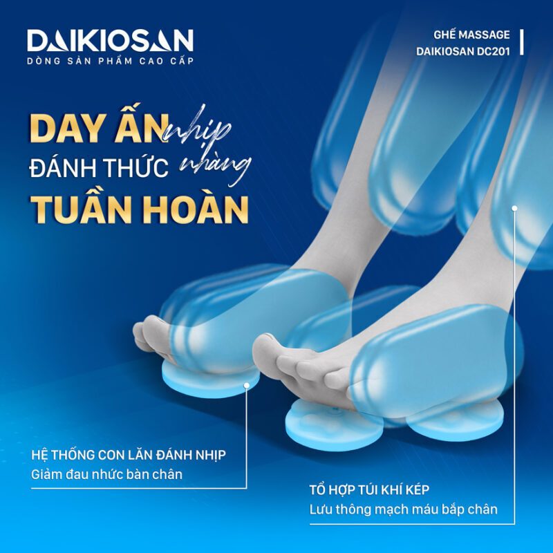 ghế massage daikiosan dc201