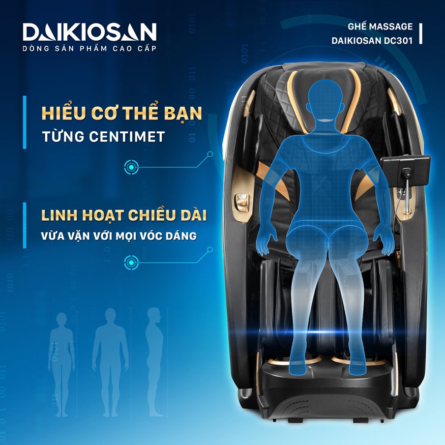ghế massage daikiosan dc301