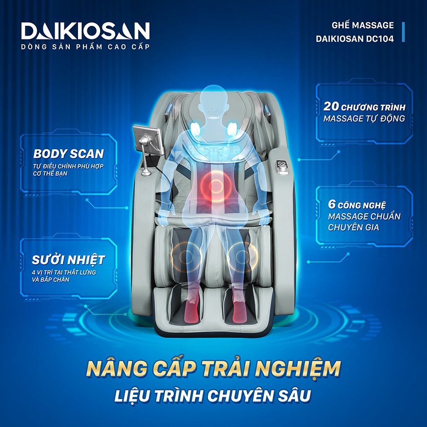 ghế massage daikiosan dc104
