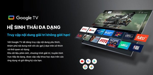 google tivi aqua 4k 65 inch aqt65k85fux