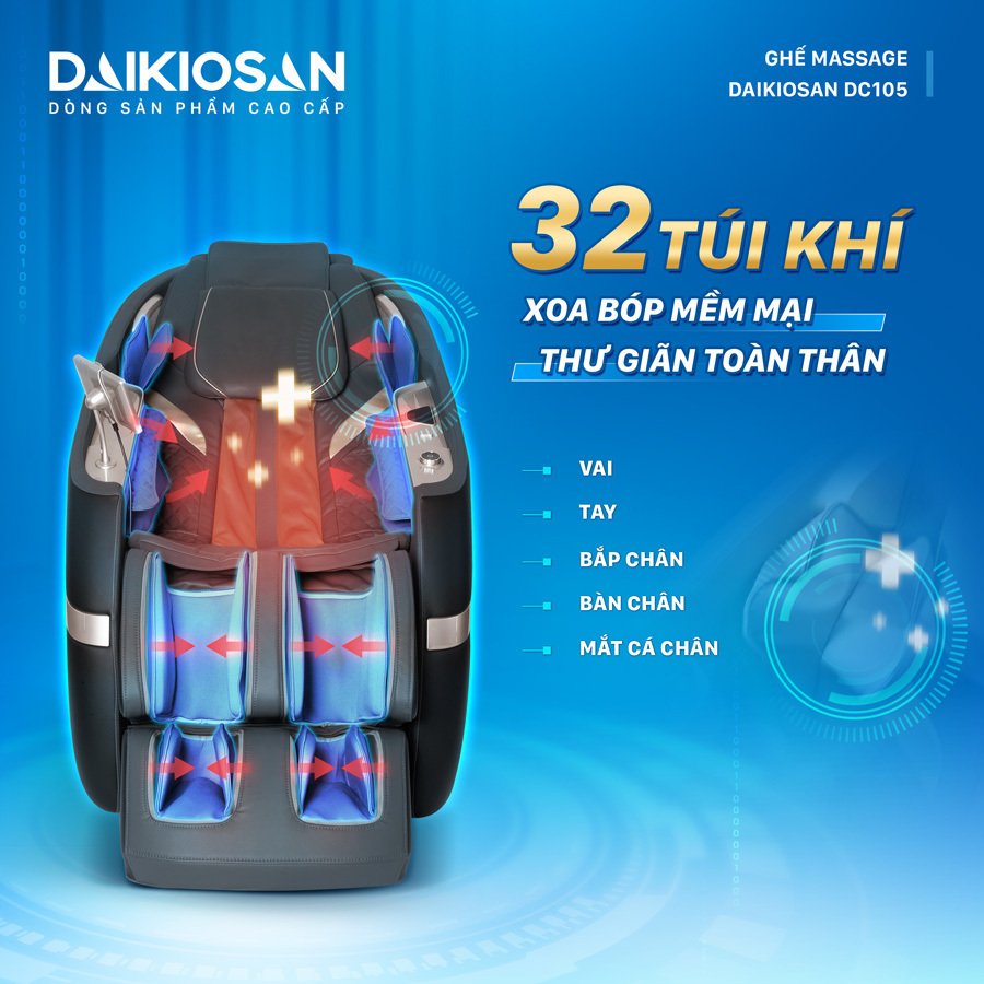 ghế massage daikiosan dc105